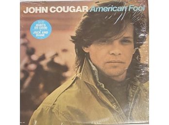 JOHN COUGAR MELLENCAMP - AMERICAN FOOL - VINYL LP Record RVL 7501 - HURTS SO GOOD - JACK & DIANE