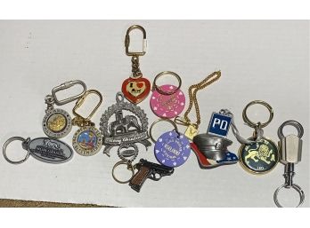 KEY CHAIN COLLECTION - LOT - VARIOUS TYPES