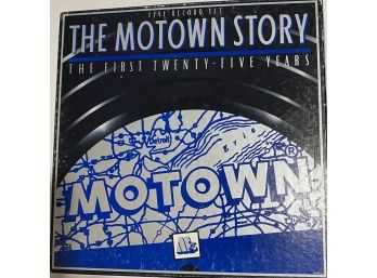 The MOTOWN STORY The First 25 Years 5 LP Box Set W/Insert. #6048 ML5 - VG CONDITION
