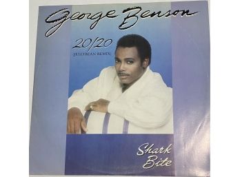 GEORGE BENSON '20/20 (JELLYBEAN REMIX) / SHARK BITE' 1985 VINYL 12' SINGLE UK - VG CONDITION