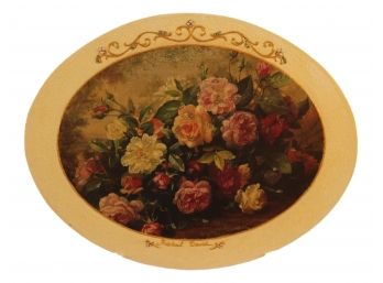 Michal David Designs Oval Handpainted Romantic Wall Art 2 Of 4