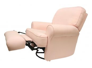 Lillies And Lace Pink Rocker Swivel Recliner