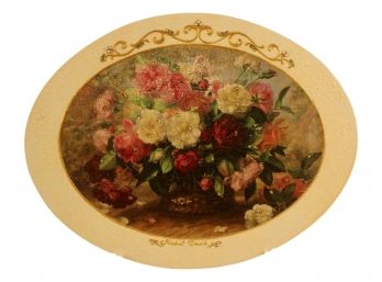 Michal David Designs Oval Handpainted Romantic Wall Art 3 Of 4