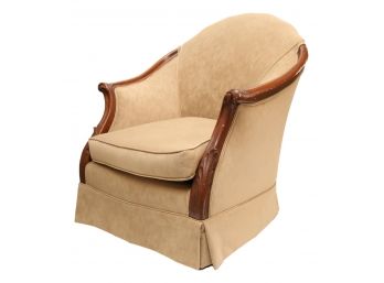 Vintage Custom Upholstered Tub Chair