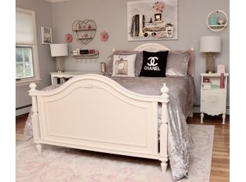 French Country Embellished Queen Bed