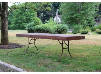 Extra Long Commercial Portable Table 8ft X 3ft