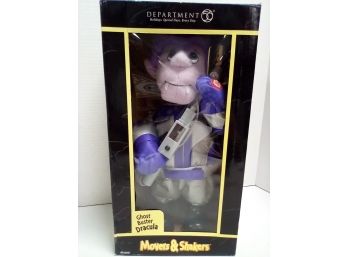 Ghost Buster Dracula Ornament Moves & Sings A Ghostbuster Tune By Dept. 56 (battery Operated) New In Box   C2