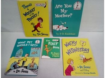 5 Classic Childrens Books - Great For Early Readers!  Dr. Seuss Beginner Books A2