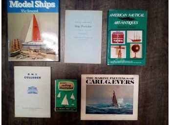 Boat Models, Carl G. Evers Marine Paintings, Sailing Illustrated, HMS Culloden, Nautical Art/Antiques  UNTAB