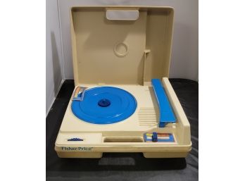 Fisher Price Brand Toy Record Player. E2
