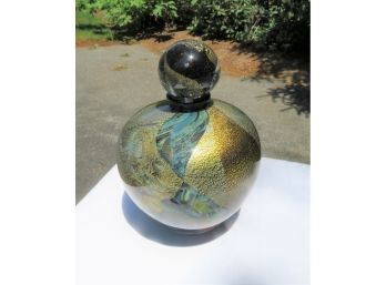 Jean Claude Novaro Hand Blown Signed Bottle