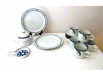 Blue And White Dansk China