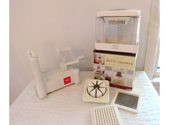 Williams-sonoma Multi Chopper And Paderno Slicer