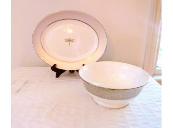 Kate Spade Lenox June Lane Platter And Bowl