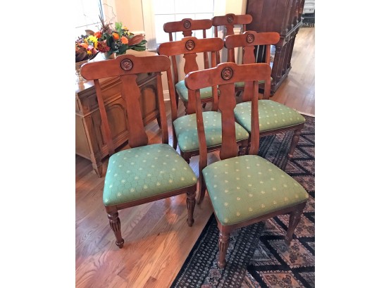 6 Ethan Allen Dining Chairs - NEW CAANAN PICKUP