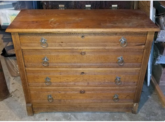 Antique Oak Dresser - FAIRFIELD PICKUP