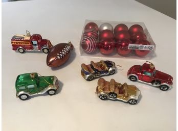 Christopher Radko Glass Ornaments And More - New Caanan Fire Department Ornament!  - NEW CAANAN PICKUP