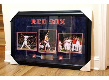 Boston Red Sox 2013 World Series Champions Framed Artwork - NEW CAANAN PICKUP