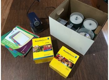 Office Supplies II - Rosetta Stone, CD's And More - NEW CAANAN PICKUP