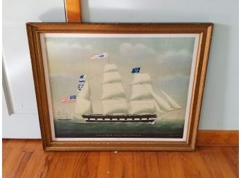 Vintage Nautical Print - FAIRFIELD PICKUP