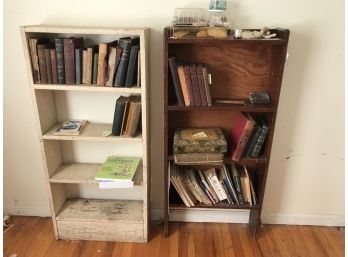 Two Vintage Pine Bookshelves - FAIRFIELD PICKUP