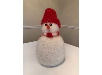 Cuddly Fabric Snowman - NEW CAANAN PICKUP
