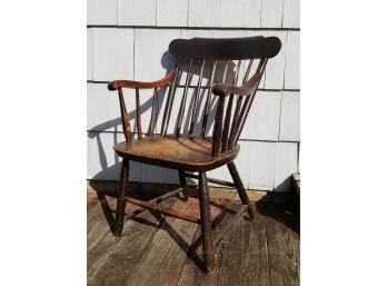 Vintage Maple Captain's Chair - FAIRFIELD PICKUP