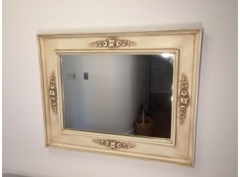 Beautiful Wood And Composite Molded Frame Wall Mirror