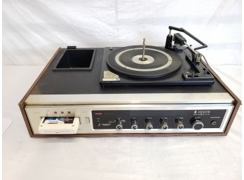 Vintage Zenith Turntable 8 Track AM FM Reciver F587W  Repair