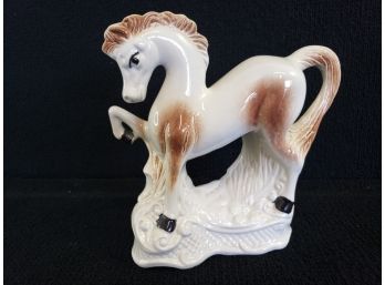 Antique Porcelain Horse Figurine Large