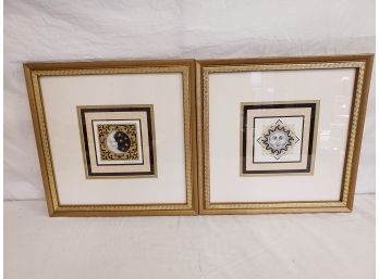 Sun And Moon Framed Pictures