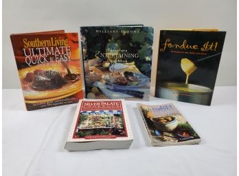 Small Group Of Assorted Cookbooks, Silver Palate, Williams Sonoma, Southern Living & More