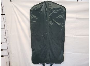 Forest Green Vinyl Suit Bag