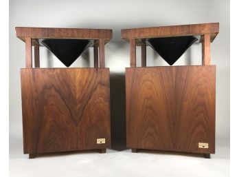 Pair Of Vintage Interacoustics Speakers