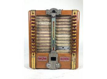 Art Deco Wurlitzer Jukebox, Model 125