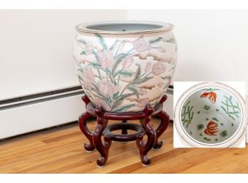 Chinese Tulip Urn Planter