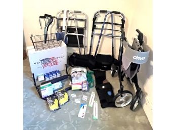 Medical Supply Lot With Curad, Philip's, Excite Medical And More