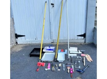 Painter's Essential Lot With Alumiglass, Shur-line And Others