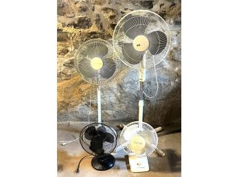 Group Of Oscillating Floor Fans- SMC, Holmes Air, Lakewood Lot # 1