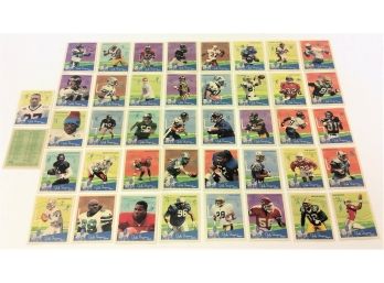 1997 Frank H Fleer Bubble Gum NFL Gale Sayers Says Football Trading Cards (lot6)