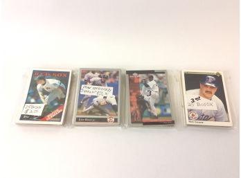 Mixed Lot Boston Red Sox Baseball Cards (Lot14)