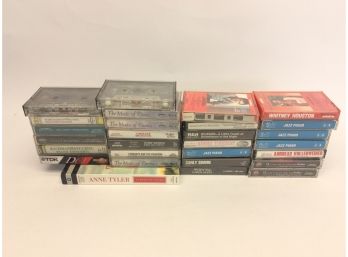 Mixed Lot Cassette Tapes Jazz Piano Magic Of Vienna Anne Tyler Audio Books