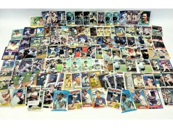 Large Mixed Lot 125 1970s-2000s New York Yankees Baseball Cards Piniella Jackson (lot4)