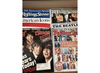 4 Rolling Stones Magazines