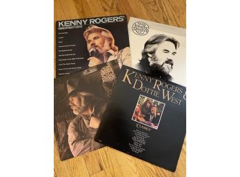 Collection Of Kenny Rogers Vinyl Albums