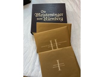 Wagner Opera CD Box Set - Die Meistersinger Don Nurnberg