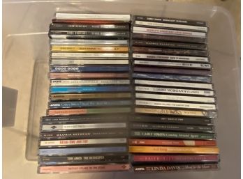 Female Vocalists - 45 Cds - Various - Carly, Basia, Linda R, Britney (3 Of 3 Lots)