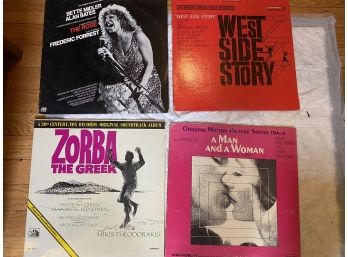 Movie Soundtracks Vinyl Zorba West Side Story The Rose Man And Woman