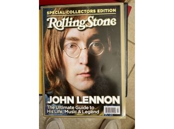 Rolling Stone - John Lennon - Special Collectors Edition - See Crease In Pic