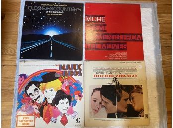 Movie Soundtracks Vinyl - Marx Bros, Close Encounters, Zhivago And More